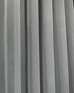 Aria Grid zavesa bela sa mrežastom teksturom